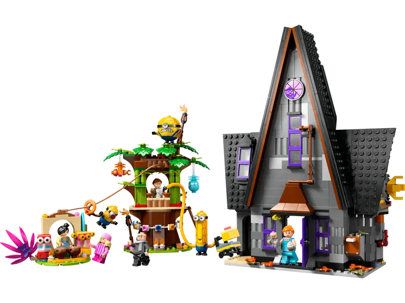 Despicable Me 4 Minions and Gru Family House (75583)